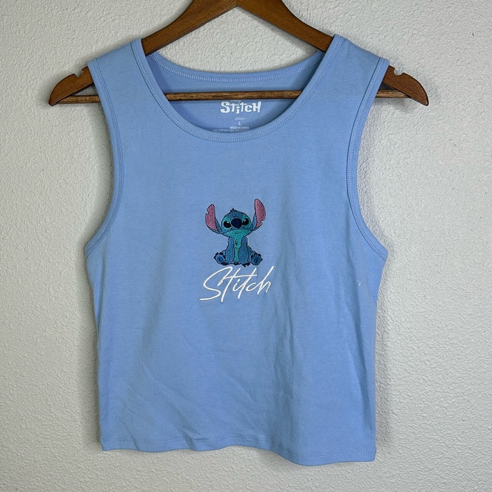 Embroidered Stitch Tank